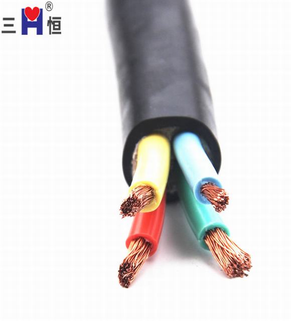 Water Proof of Rubber Coated 2.5mm Pump Cable with Flexible copper