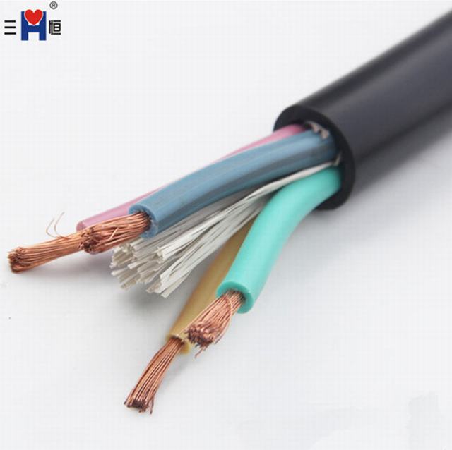 Murah harga pabrik 1-6core PVC terisolasi kabel/karet berselubung
