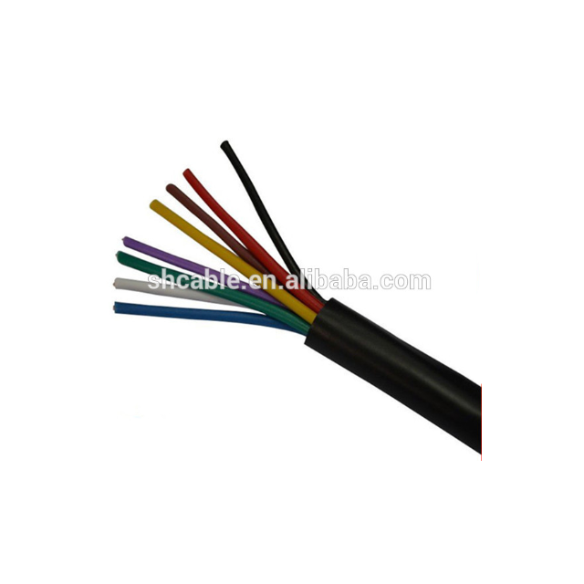 Multi-streng koperen geleider elektrische kabel 18 awg 16 awg