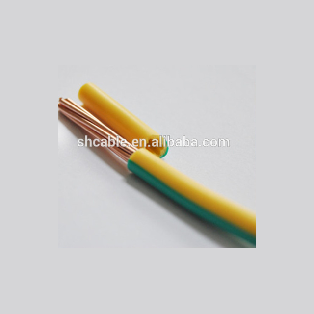 Fil électrique en plastique PVC enduit fil de cuivre