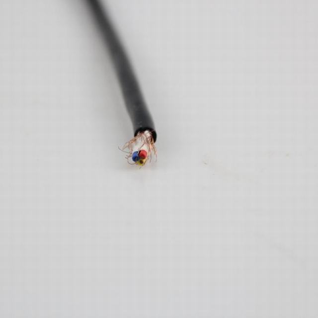 Câble flexible de gaine de PVC 2 à 3 conducteurs câble blindé