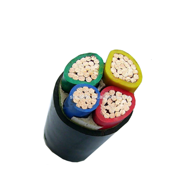 low voltage copper power cable 3 copper phase conductor price