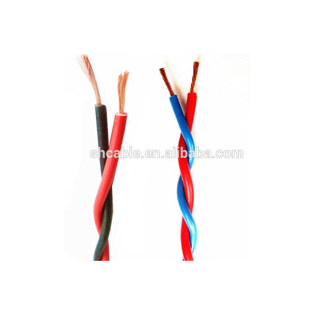 Par conductor cable RVS flexible color Cable de cable trenzado