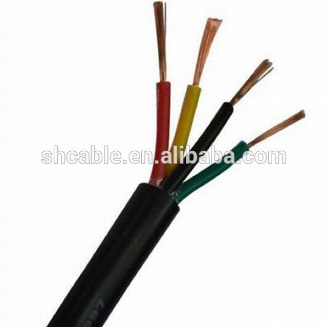 Aislamiento de PVC núcleo de cobre Nombre del alambre eléctrico cable nombre