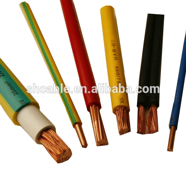 pvc insulated single core cable price 25mm electric cable