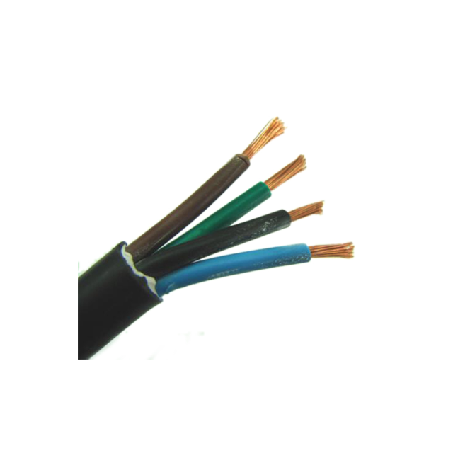 Kabel kawat listrik lembut pvc selubung 2 3 4x0.75mm2