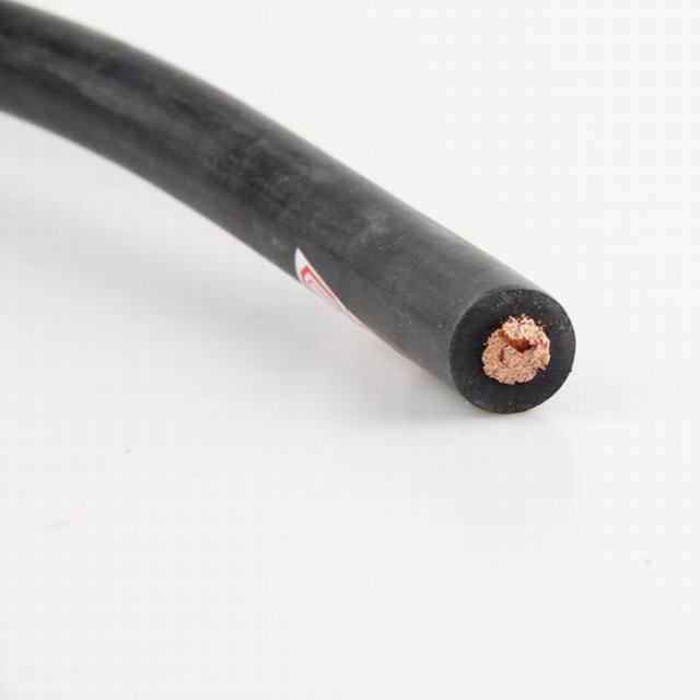 standard 7awg 5awg gauge black welding cable 3awg 1/0 awg