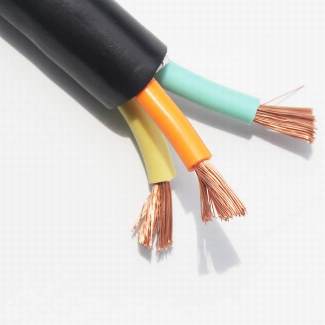 waterproof 450/750V YC 3+1*0.5mm2 flexible rubber cable