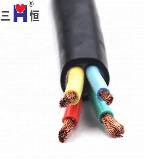 wear proof rubber cable YZ, YZW rubber insulated and sheathed power cable H05RN-F rubber cable