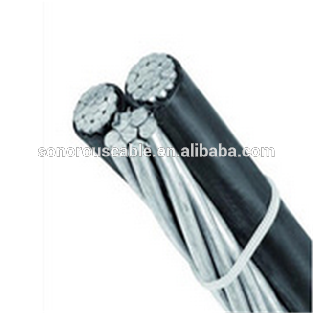 AAC/XLPE AAAC/XLPE câble Aérien Câble pour le marché du yémen simple/quatre 16mm 50mm 54.6mm 100mm câble ABC