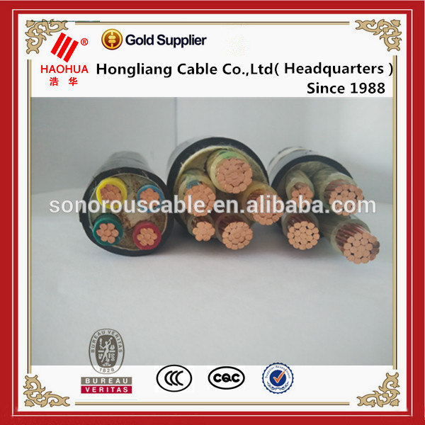 PVC Insulated Cable 4X6mm2 4X10mm2 4X16mm2 power cable