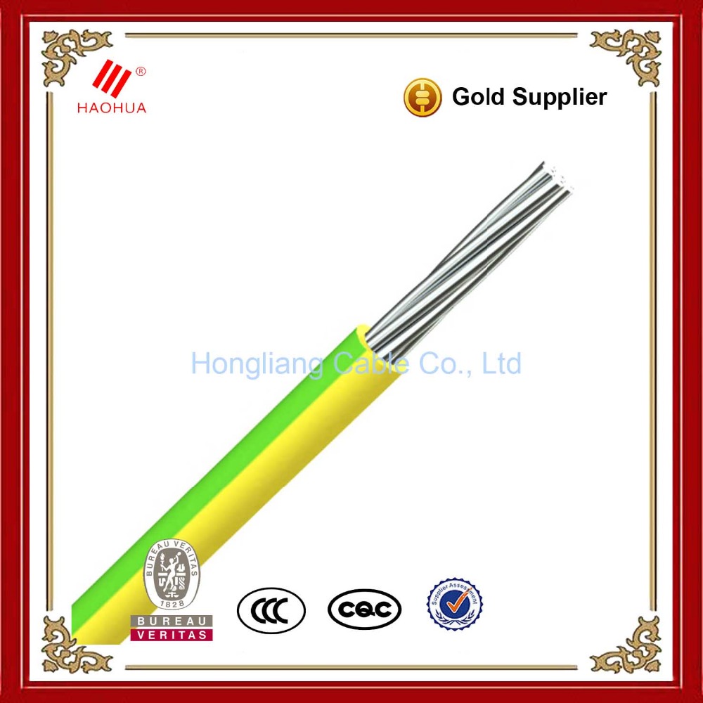 Low voltage AL/PVC 1C x 95 sqmm 0.6/1 kV earthing grounding cable specification