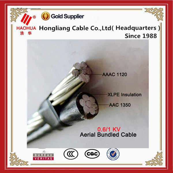 triplex weather resistant duplex aerial twisted cable