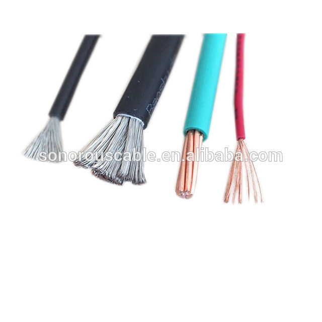 Sonorous Durable low smoke free halogen 6mm 10mm PV cable solar cable