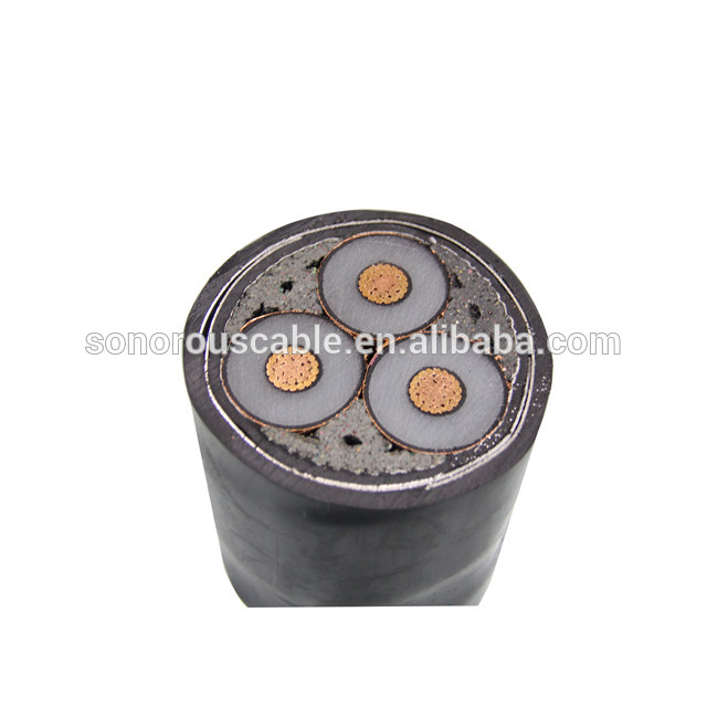 19/33KV 3 core 240mm2 Cu/XLPE/SWA/PVC armored power cable