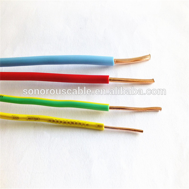 Alibaba China Supplier calss 1 PVC 2.5mm single core wire cable