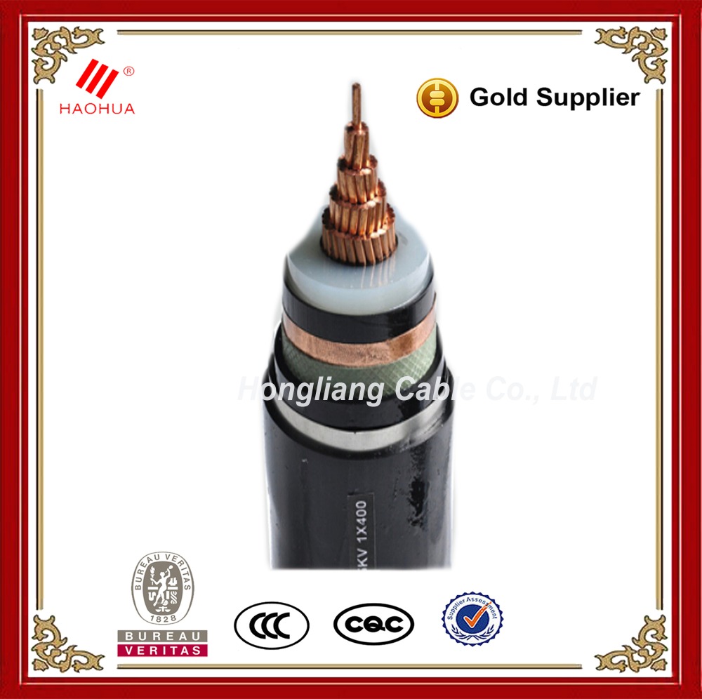 Hebei Hongliang XLPE insulated power cable 500mcm XLPE cable
