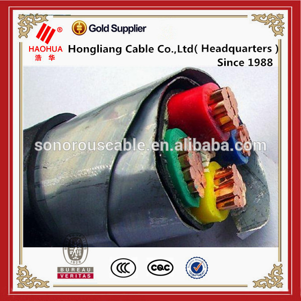 Copper Core XLPE Insulated Armoured Cable/XLPE Cable NF C33-223 120mm 150mm 240mm