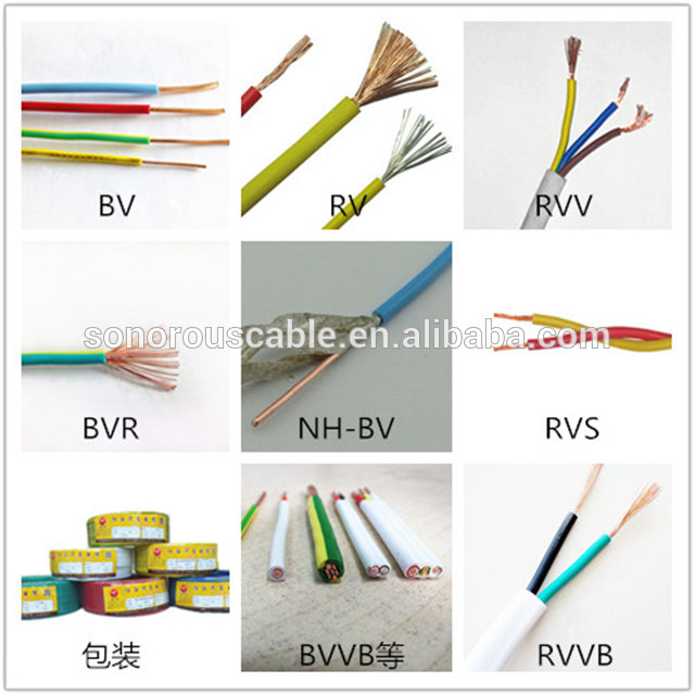 Single-core-kabel 1,5mm 2,5mm 4mm 6mm 10mm 16mm Elektrische Kabel Preis