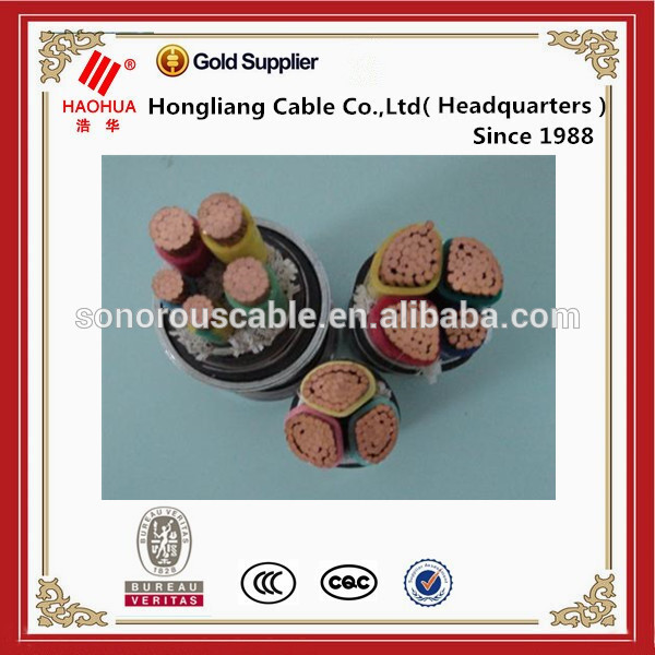 0.6/1kV copper conductor 4 core electrical cable