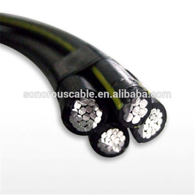 China supplier AAC/AAAC conductor PE/XLPE Insulated ABC cable