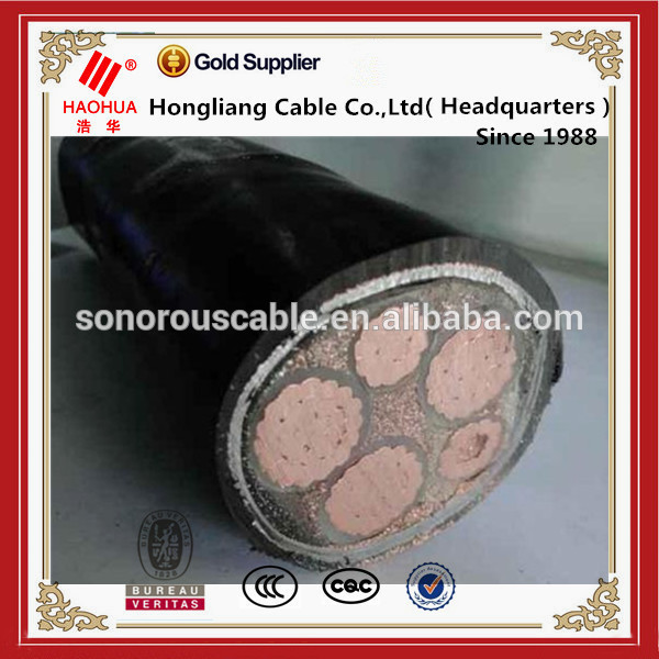VV cable 0.6/1kV 3x120+2x70mm2 cable