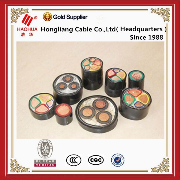Low Voltage Cable 3Cx50mm2 Power Cable Cu/XLPE/SWA/PVC, 0.6/1 kV