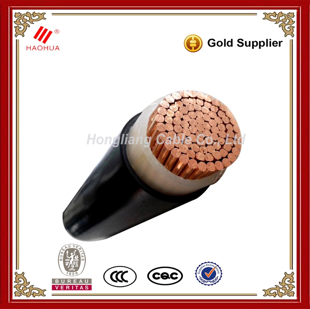 Power distribution XLPE insulated copper conductor 150mm 185mm 240mm power cable