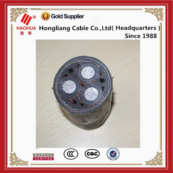Medium Voltage Cable 1C or 3C Steel Tape Armoured XLPE Insulated Power Cable