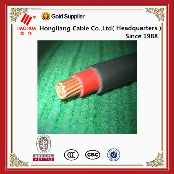 LV/MV XLPE insulated PVC sheathe Armored or unarmored power cable 70mm single core