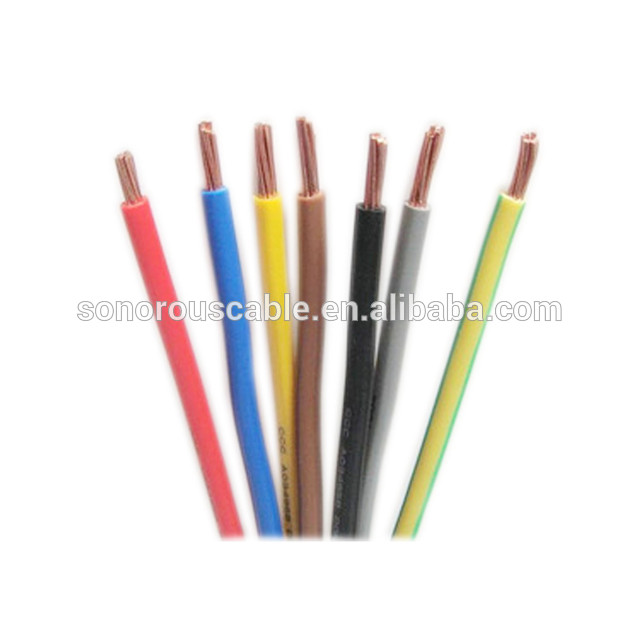 1,5mm 2,5mm 4mm 6mm 10mm 16mm alambre de construcción de cable eléctrico precio