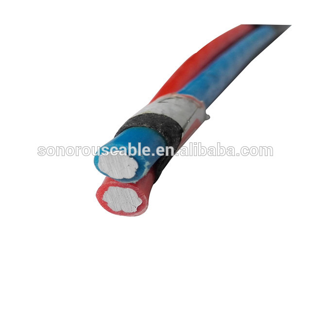 Cina Buon Prezzo 2x16mm2 2x25mm2 2x35mm2 2x50mm2 XLPE Isolato in testa abc aerea bundle cable