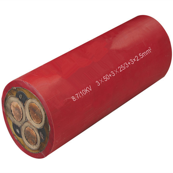 600 V Mechanisch robuste gummischlauchleitung bergbau epr-isolierte flechten bildschirm CPE mantel kabel