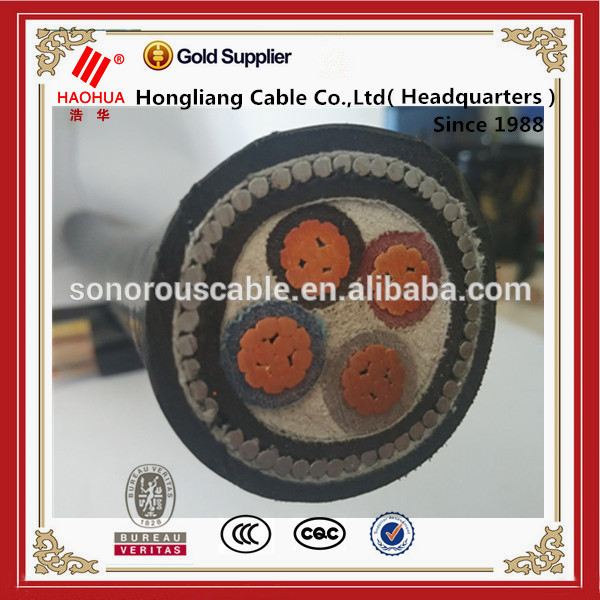 0.6/1kV 4C*70mm2 CU/XLPE/SWA/PVC cable