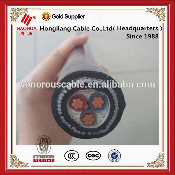 Cu/XLPE/SWA/PVC XLPE Power Cable 3core 3cx10mm power cable