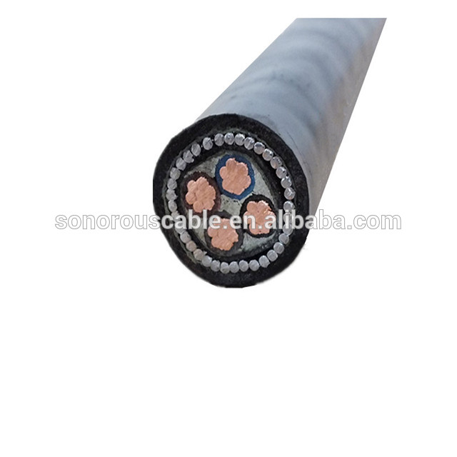 Low voltage 0.6/1kV copper conductor PVC/XLPE insulated power cable 240mm