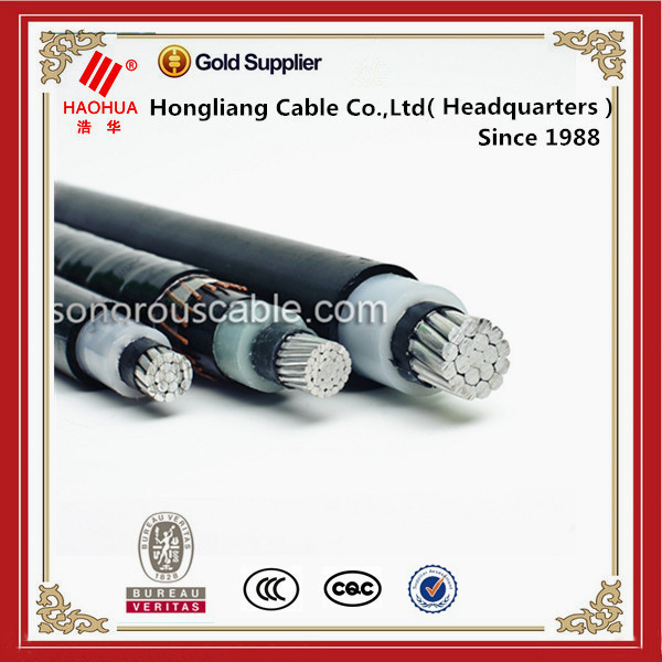 Aluminium concentrische kabel 2* 6 awg