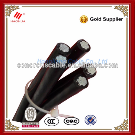Power cable manufacturer for 3×70+54.6+2×16 sq mm2 Overhead ABC Cable
