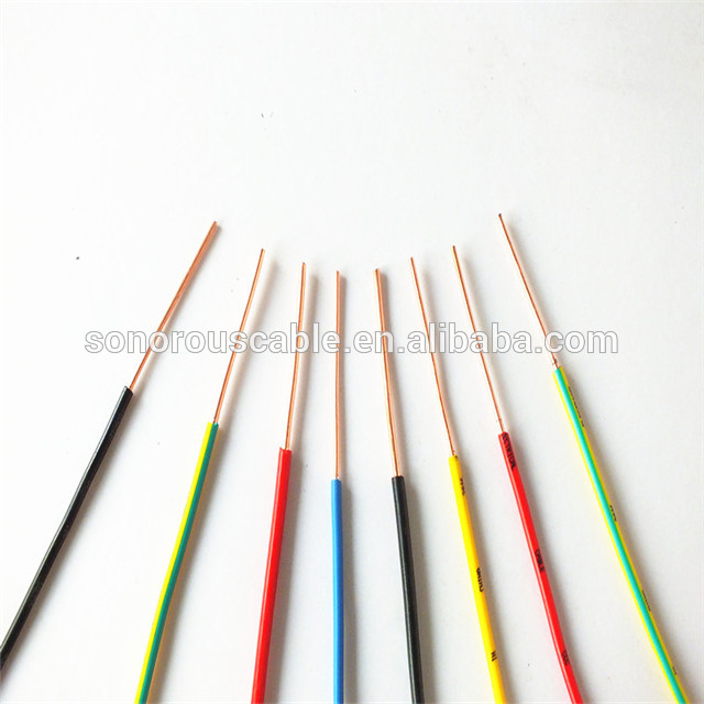 House wiring PVC insulated electrical cable/electrical wire