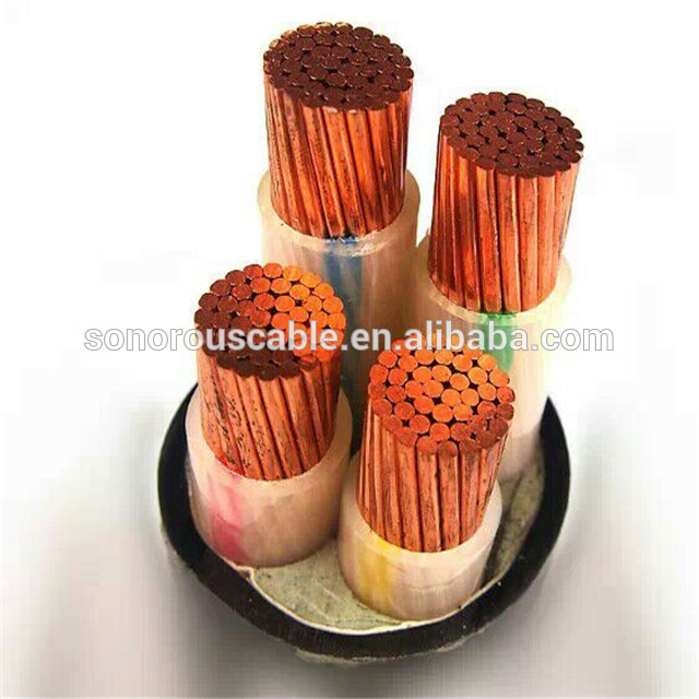 XLPE insulated 4x300mm2 XLPE Cable Copper/Aluminum 0.6/1kV Power Cable