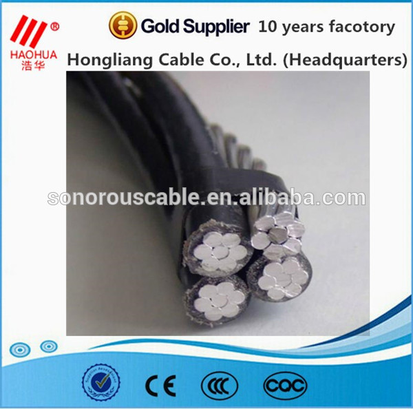 CE approved 0.6/1KV 70 sqmm 50sqmm 35sqmm 25 sqmm twist 4 core overhead abc cable