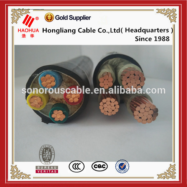 600/1000v voedingskabel flex kabel 0.6/1kv cu/xlpe/pvc flexibele kabel geleider