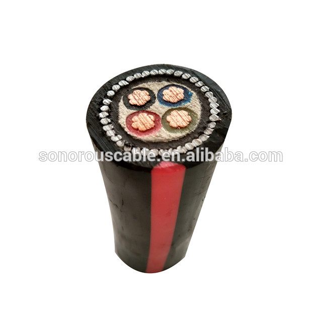 0.6/1kV XLPE/PVC insulated copper armoured cable 4 core 25mm Price