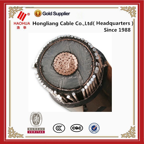 11kv single core xlpe cable Cu/XLPE/CTS/PVC 1C X 500mm2