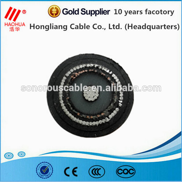 13.8KV Stranded Single Copper Conductor XLPE Cable cable