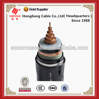 Electrical 3 phase CU/XLPE/PVC Copper conductor 150mm2 XLPE power cable