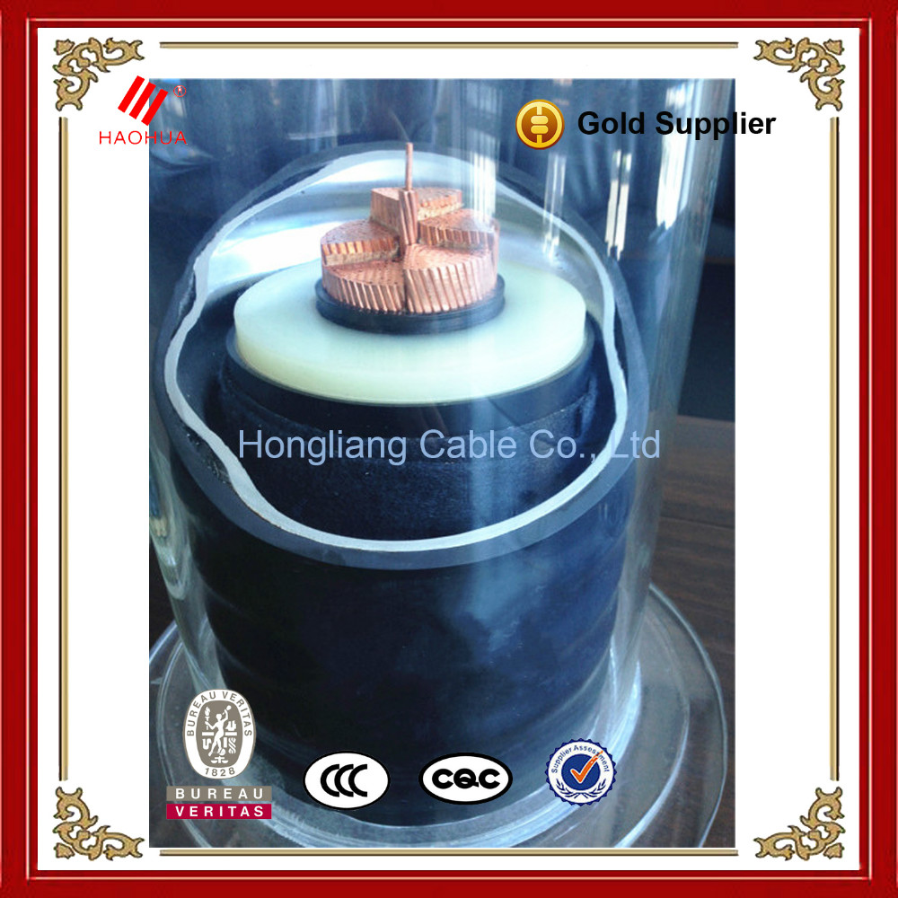 Underground cable Copper Corrugated aluminium sheath XLPE cable 132kV High Voltage Power Cable – manufacturer