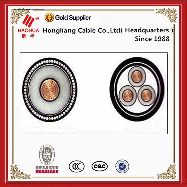 20kv iec-norm hochspannungskabel single-core-netzkabel 300mm