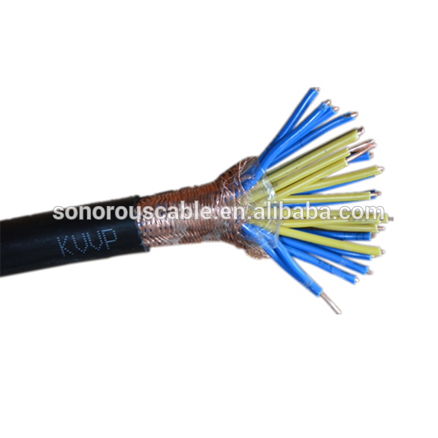 Pantalla de cobre Cable 450/750 V aislamiento de PVC cable de control especificación