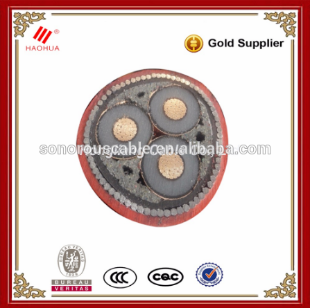 11kV 3x185mm2 XLPE Insulated Copper Cable Price Per Meter